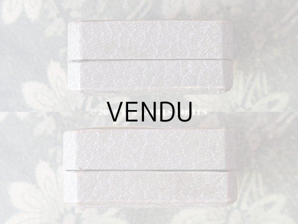 画像6: アンティーク ジュエリーボックス 金彩入り スモーキーパープル (6)