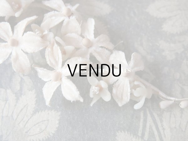 画像9: 1900年代 アンティーク ワックスフラワーのヘッドリース オレンジブロッサム ウェディング 結婚式 ティアラ (9)