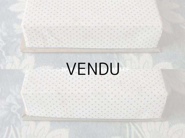 画像7: アンティーク 『ショコラ・フランソワ・ マルキ』　ラングドシャのお菓子箱  LES LANGUES DE CHAT - CHOCOLAT FRANCOIS MARQUIS PARIS - (7)