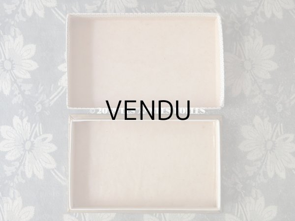 画像5: アンティーク 『ショコラ・フランソワ・ マルキ』　ラングドシャのお菓子箱  LES LANGUES DE CHAT - CHOCOLAT FRANCOIS MARQUIS PARIS - (5)