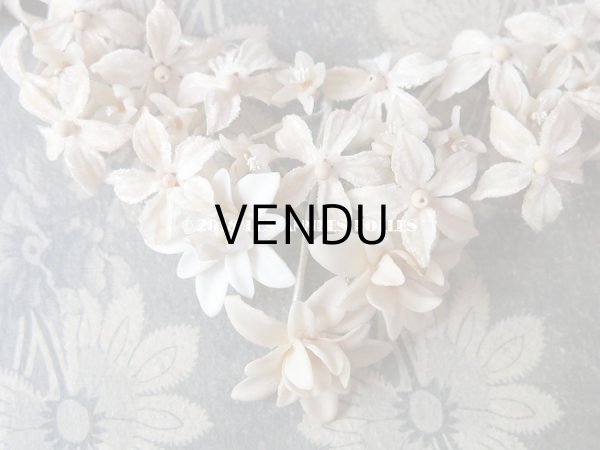 画像7: 1900年代 アンティーク ワックスフラワーのヘッドリース オレンジブロッサム ウェディング 結婚式 ティアラ (7)