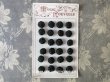 画像1: アンティーク シルク製 くるみボタン 14mm  24ピース (1)