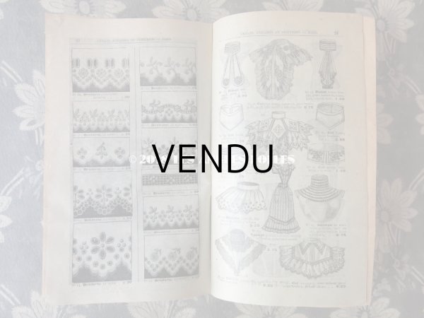 画像6: 1904年 アンティーク プランタンのカタログ　レース＆グローブ LUNDI 22 FEVRIER 1904 - AU PRINTEMPS - (6)