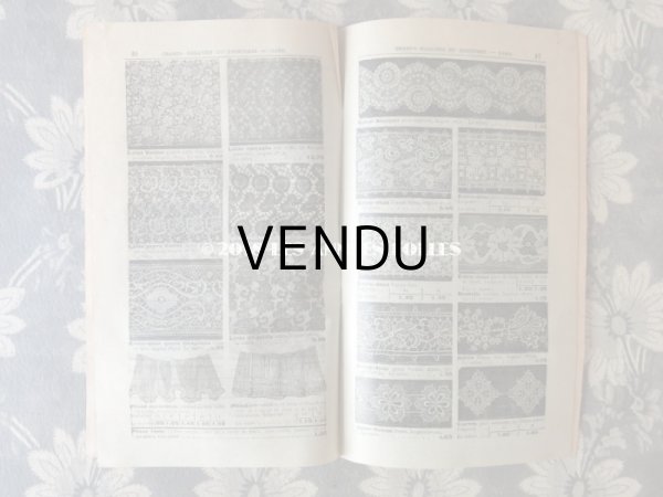 画像4: 1904年 アンティーク プランタンのカタログ　レース＆グローブ LUNDI 22 FEVRIER 1904 - AU PRINTEMPS - (4)
