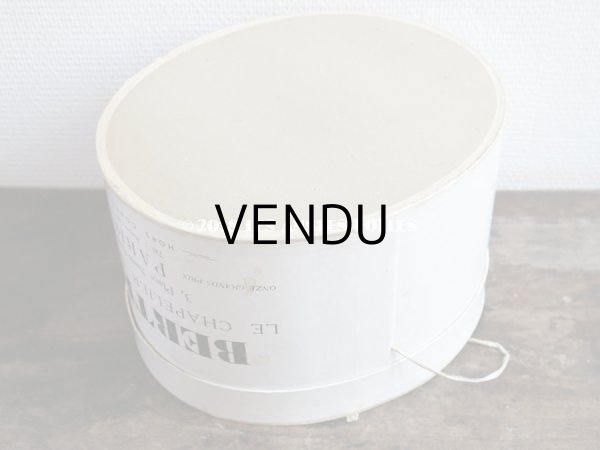 画像8: アンティーク ハットボックス - BERTEIL - (8)