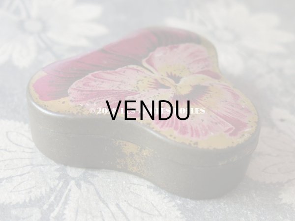 画像7: アンティーク パンジーのエパングルケース  (7)