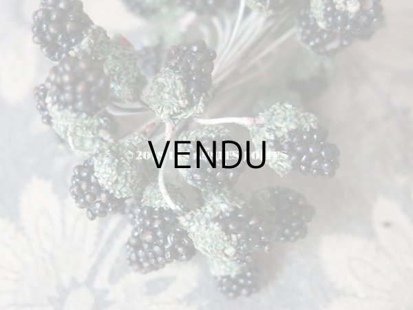 画像10: 1900年代 アンティーク ブラックベリー　コサージュ材料  (10)