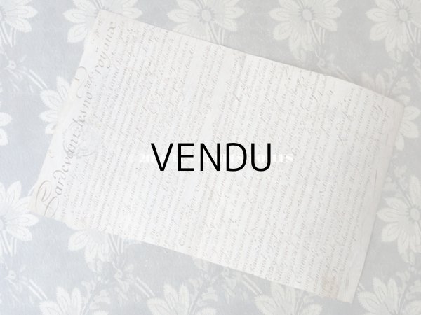 画像3: 19世紀 アンティーク　パルシュマン 羊皮紙の古文書 (3)