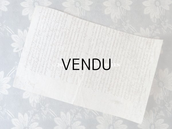 画像4: 19世紀 アンティーク　パルシュマン 羊皮紙の古文書 (4)