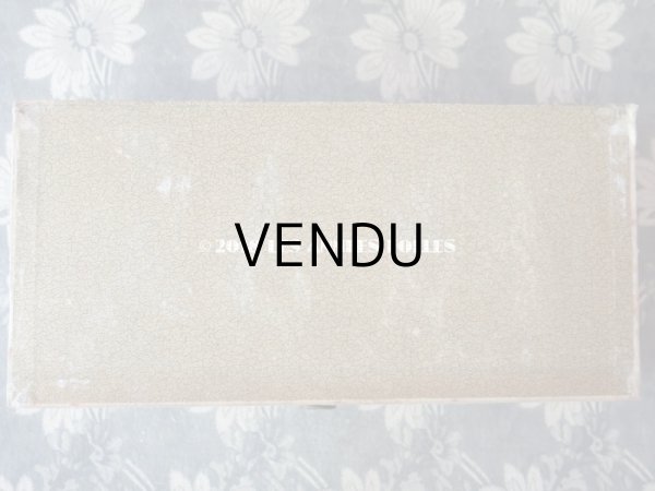 画像11: 1900年代 アンティーク カルトナージュチェスト  薔薇模様 ミラー付 (11)