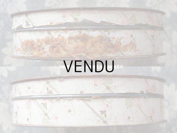 画像6: 1900年代 アンティーク お菓子箱  オ・ベベ・ローズ - AU BEBE ROSE - (6)