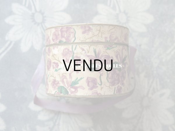 画像6: アンティーク 菫の砂糖菓子の紙箱 SOUVENIR DE TOULOUSE (6)