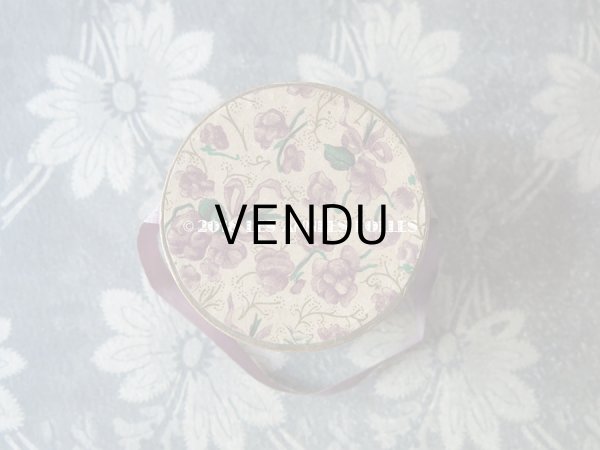 画像2: アンティーク 菫の砂糖菓子の紙箱 SOUVENIR DE TOULOUSE (2)