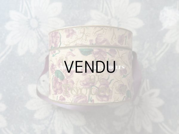 画像5: アンティーク 菫の砂糖菓子の紙箱 SOUVENIR DE TOULOUSE (5)