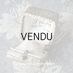 画像: アンティーク ジュエリーボックス リングボックス A LA GERBE D'OR A.CHAPUS PARIS