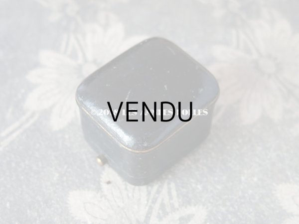 画像4: アンティーク 本革製 ジュエリーボックス リングボックス MOREL VESOUL (4)
