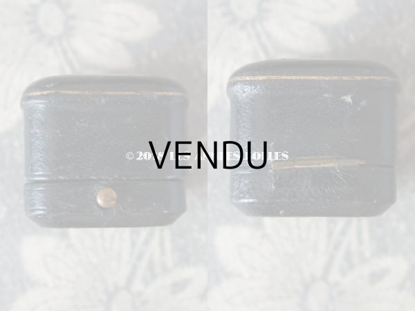 画像6: アンティーク 本革製 ジュエリーボックス リングボックス MOREL VESOUL (6)