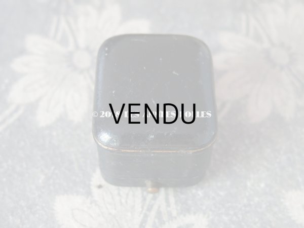 画像3: アンティーク 本革製 ジュエリーボックス リングボックス MOREL VESOUL (3)