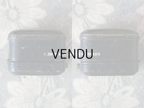 画像7: アンティーク 本革製 ジュエリーボックス リングボックス MOREL VESOUL (7)