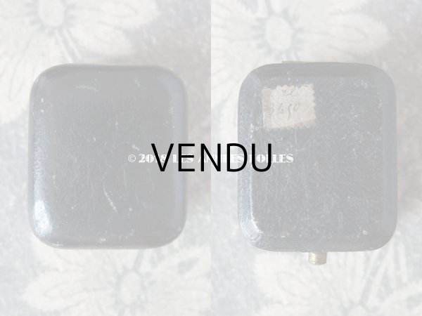 画像5: アンティーク 本革製 ジュエリーボックス リングボックス MOREL VESOUL (5)