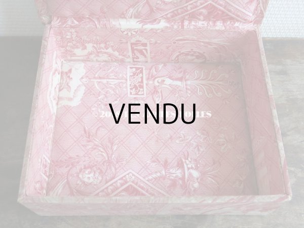 画像6: 1900年代 アンティーク 天使＆鳥＆スフィンクス　カルトナージュボックス (6)