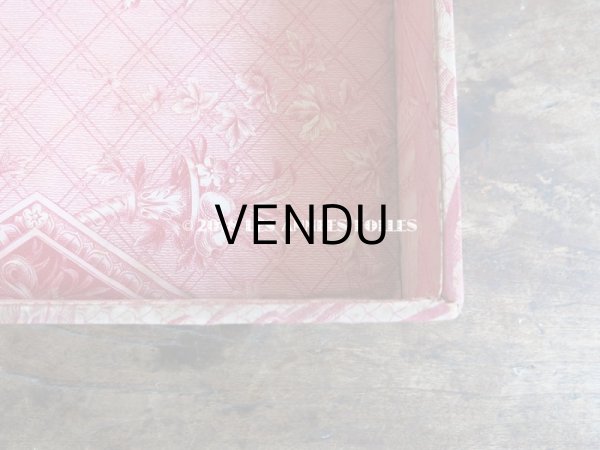 画像8: 1900年代 アンティーク 天使＆鳥＆スフィンクス　カルトナージュボックス (8)