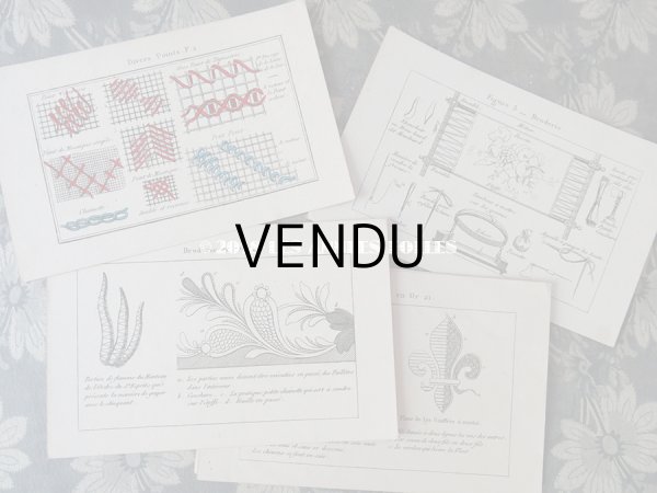 画像6: 19世紀 アンティーク 刺繍図案帳 LA MAITRESSE DE BRODERIE  (6)