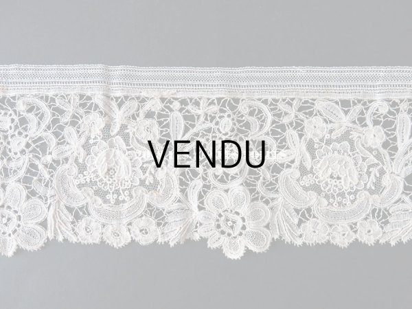 画像7: 19世紀　アンティーク デュシェスレース　ボビンレース ＆ ポワン・ド・ガーズ  【ポワン・ド・ガーズ】 (7)