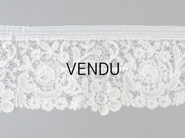 画像6: 19世紀　アンティーク デュシェスレース　ボビンレース ＆ ポワン・ド・ガーズ  【ポワン・ド・ガーズ】 (6)