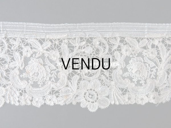 画像5: 19世紀　アンティーク デュシェスレース　ボビンレース ＆ ポワン・ド・ガーズ  【ポワン・ド・ガーズ】 (5)