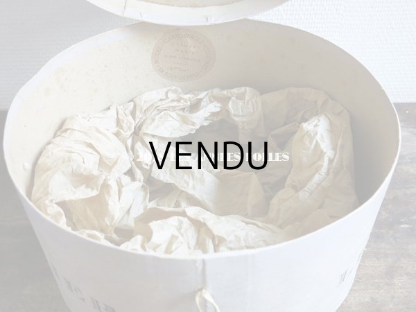 画像14: アンティーク ハットボックス - LE MONNIER - (14)