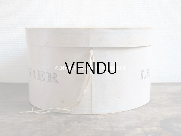 画像6: アンティーク ハットボックス - LE MONNIER - (6)