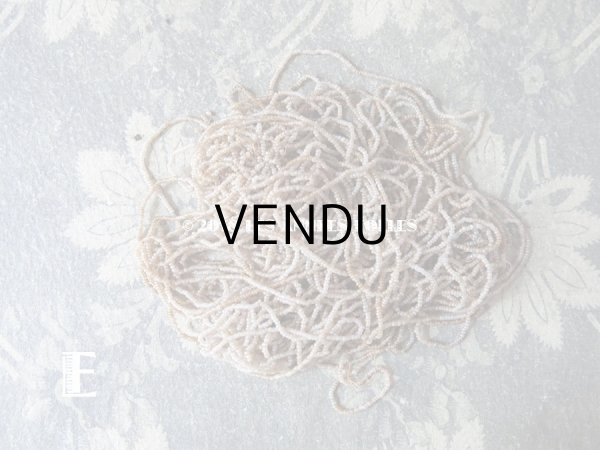 画像15: 19世紀末 アンティーク ガラス製 キャビアビーズ  (15)