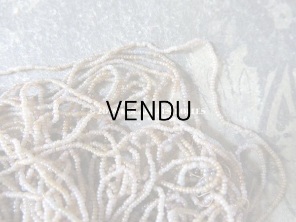 画像17: 19世紀末 アンティーク ガラス製 キャビアビーズ  (17)