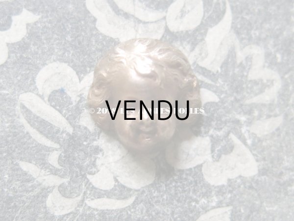 画像3: アンティーク メタル製モチーフ 小さな天使 ジュエリー用  (3)