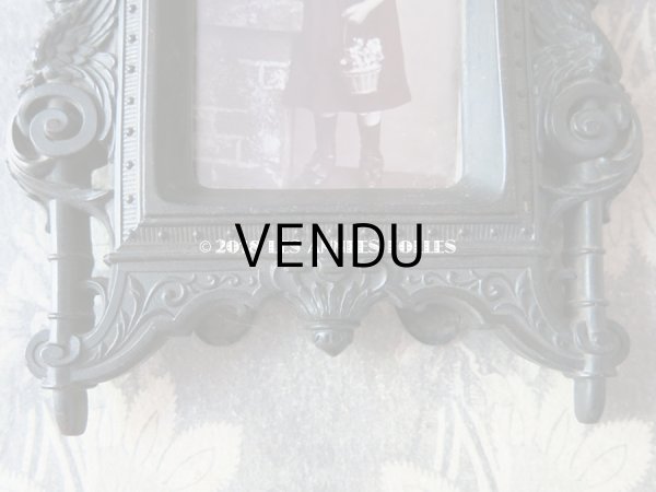 画像7: 19世紀 アンティーク 木製 天使のフォトフレーム ナポレオン3世時代 (7)