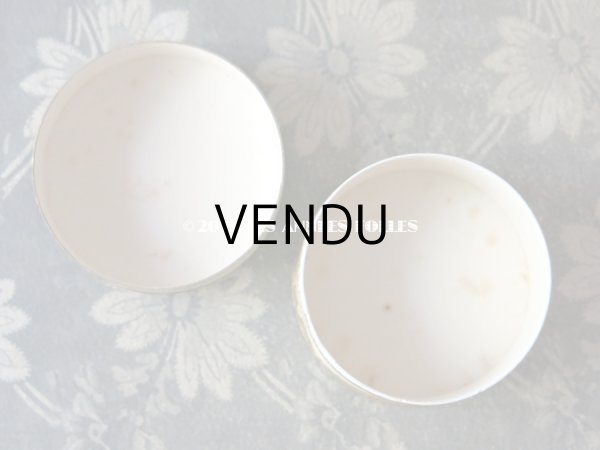 画像4: アンティーク パウダーボックス 薔薇のガーランド POUDRE DE RIZ EXTRA FINE - PARFUMERIE FLORAPRIMA - (4)