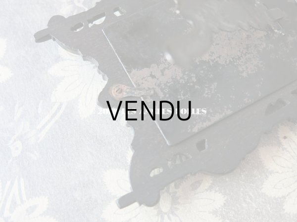 画像4: 19世紀 アンティーク 木製 天使のフォトフレーム ナポレオン3世時代 (4)