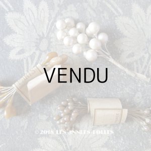 画像: アンティーク ペップ  コサージュ用 花芯 