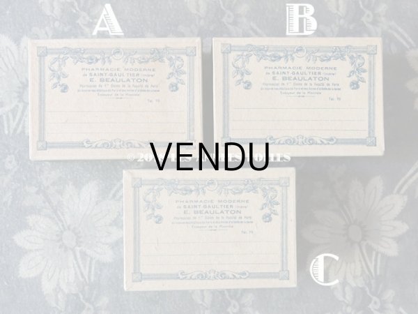 画像5: 1900年代 アンティーク ファーマシーボックス 薔薇のガーランド (5)