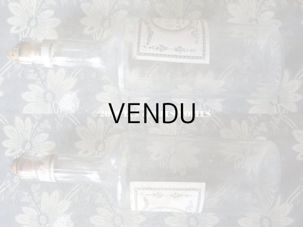 画像3: アンティーク パフュームボトル 花&リボンのガーランド  EAU DE COLOGNE - L.BERTY PARIS - (3)