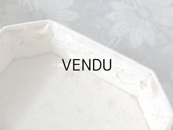 画像10: 19世紀 アンティーク ナポレオン3世時代 お菓子箱 ライムグレー 脚付き 木箱 ドラジェ & チョコレート  (10)