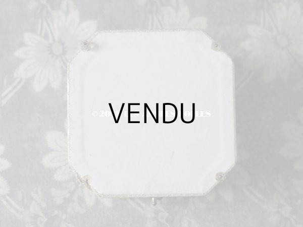 画像5: 19世紀 アンティーク ナポレオン3世時代 お菓子箱 ライムグレー 脚付き 木箱 ドラジェ & チョコレート  (5)