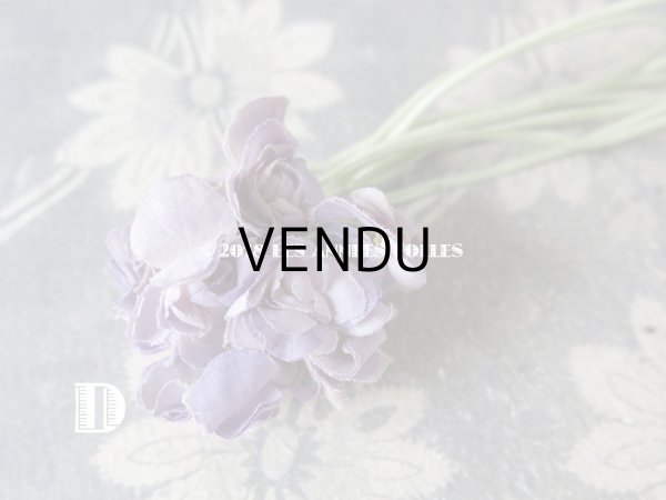 画像11: アンティーク 薄紫の花のコサージュ (11)