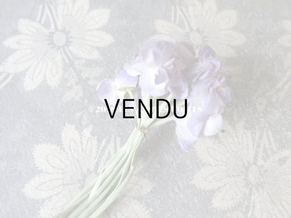 画像4: アンティーク 薄紫の花のコサージュ (4)