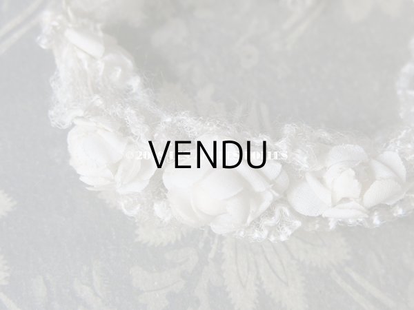 画像3: アンティーク ドール用 薔薇のヘッドリース ティアラ (3)