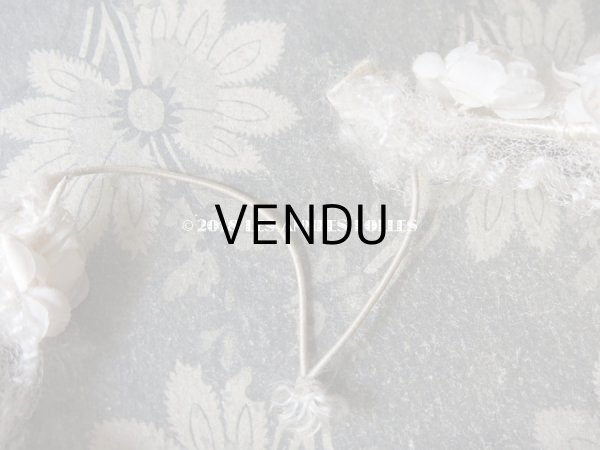 画像7: アンティーク ドール用 薔薇のヘッドリース ティアラ (7)