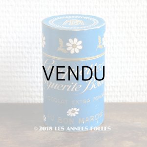 画像: アンティーク チョコレートのお菓子箱　ボンマルシェ　CROQUETTES MARGUERITE BOUCICAUT　- AU BON MARCHE -