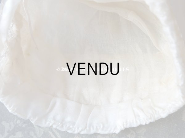 画像8: 1920年代 アンティーク ボネ  (8)