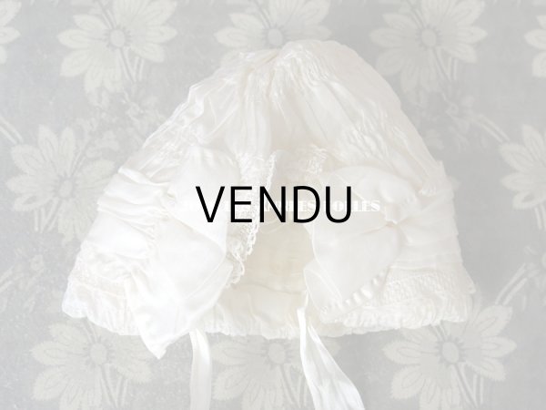 画像9: 1920年代 アンティーク ボネ  (9)